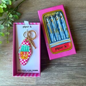 Piper K Sardines Key Chain Charm